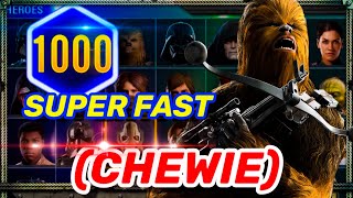 How To MAX Chewbacca In ONE DAY!!!