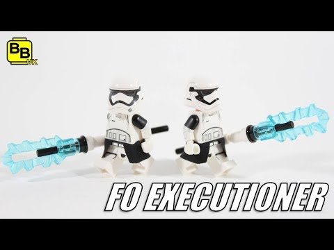 HOW TO BUILD A LEGO STAR WARS FIRST ORDER EXECUTIONER MINIFIGURE! Video