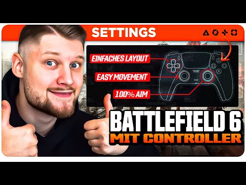 Ich habe ENDLICH die PERFEKTEN CONTROLLER SETTINGS für BATTLEFIELD 6 + REDSEC gefunden!