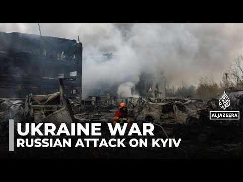 Russian overnight attack on Ukraine’s Kyiv kills at least 3, wounds dozens