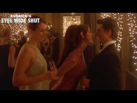 Eyes Wide Shut (1999)- Party Guests Flirt With Bill and Alice