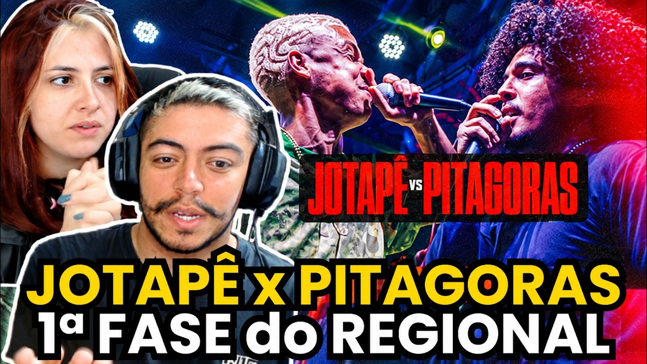(🔥🔥🔥) Jotapê x Pitagoras | 1ª FASE | REGIONAL | #BDN236 | REACT