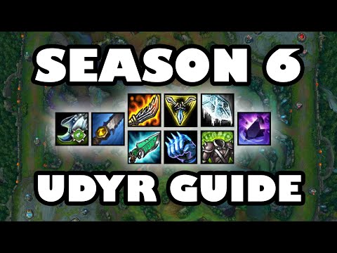 Sated Udyr Jungle Guide 6.1 - How to Build in Every Situation