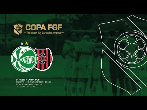 TRANSMISSÃO COM IMAGENS! JUVENTUDE X BRASIL-PEL, COPA FGF