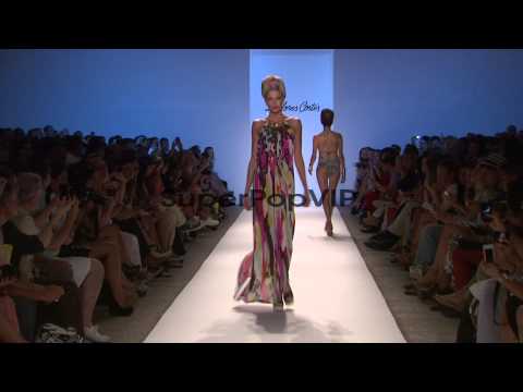 Models walk the runway during the Poko Pano swimwear 2013...