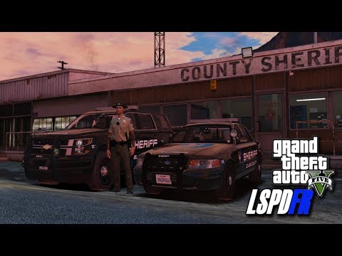 GTA5 (SP) LSPDFR Day-146 (Police Mod) (Sheriff Patrol) "Trevor gets arrested"