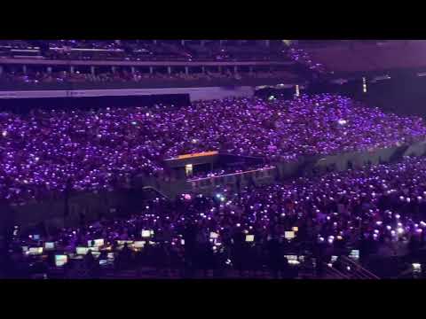BTS (방탄소년단) LIVE PTD LAS VEGAS Day 3 ARMY Singing Along w/ PTD! 💜