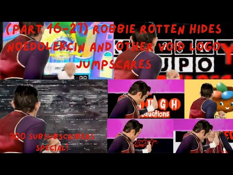(300 SUBSCRIBERS SPECIAL PART 16-27) Robbie Rotten Hides noedolekciN And Other Void Logo Jumpscares