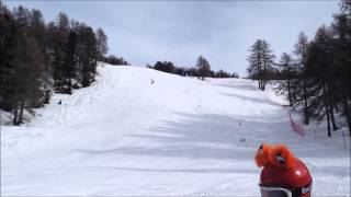 preview picture of video 'Ski Fleche RISOUL 1850 - GoPro'