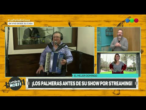 Los Palmeras show imperdible - La Peña En Casa