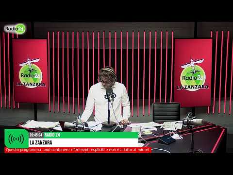 La zanzara del 13/07/2023