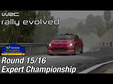 WRC: Rally Evolved (PS2) - RACC - Costa Daurada [Expert Rd 15/16]