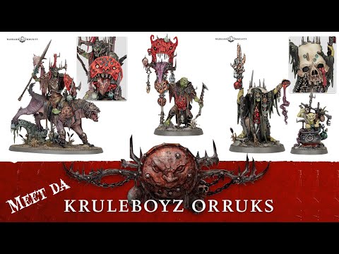 MEET THE KRULEBOYZ! Kruleboyz Revealed Reinforcements Incoming - The Miniatures - Dominion Contents