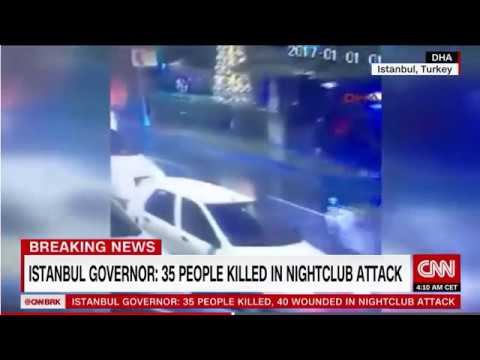 Istanbul Attack: Video Shows Gunshots Ricochet