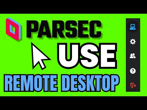 How To USE Parsec Remote Desktop Tutorial (QUICK GUIDE 2026)