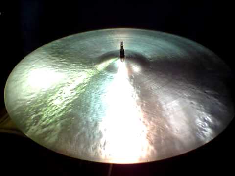 24 Paperthin Kontroversial Paperthin Ride, 2116g   Handcrafted cymbals by Craig Lauritsen