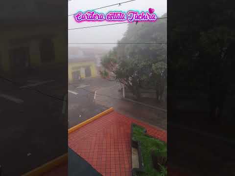 Cordero Municipio Andrés Bello estado Táchira, 19 grados Día con lluvia