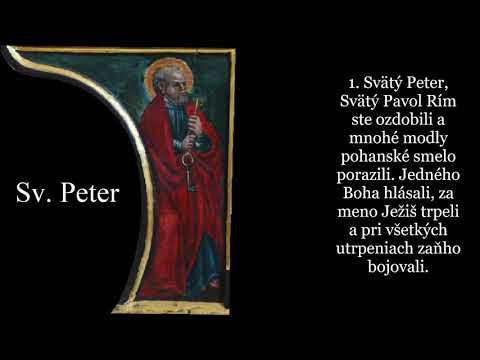 Svätý Peter, svätý Pavol (JKS 429)