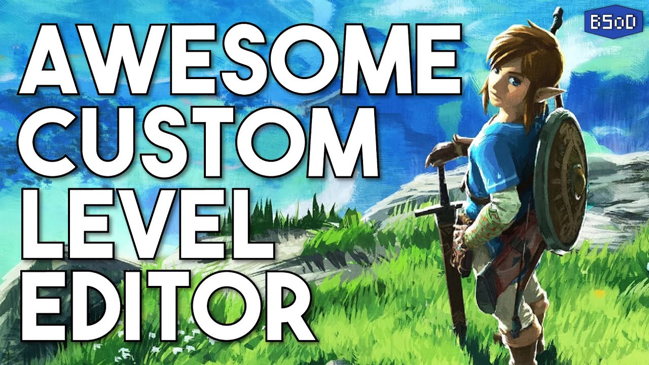 Zelda BOTW | AWESOME New Custom Level Editor - YouTube