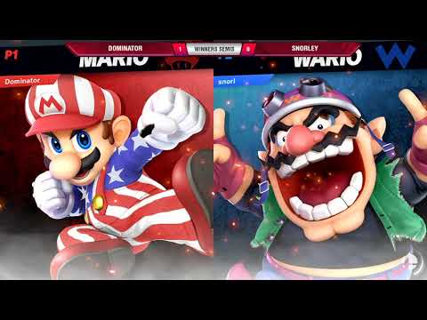 VS Weekly 1/23/20 - Winners Semis - Dominator (Mario) vs Snorley (Wario) - SSBU