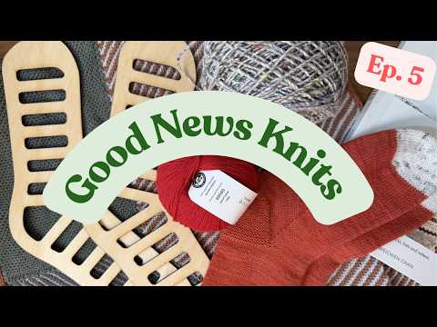 Knitting Podcast | Ep. 5 | FOs, Idols, Vertices Unite, Malibu Shawl, Terrazzo Sweater, xTool Laser
