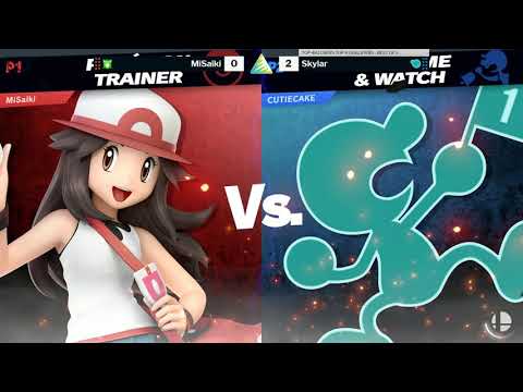 Ascension 1 - Losers Top 8 Qualifier - MiSaiki (PKMN Trainer) vs Skylar (Game&Watch)