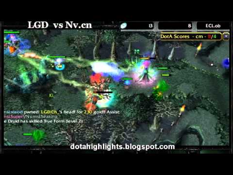 DotAHL 18 - [ECL] LGD Allstars vs Nirvana MSI China Game Highlights