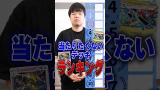 対戦したくないデッキランキング！！！