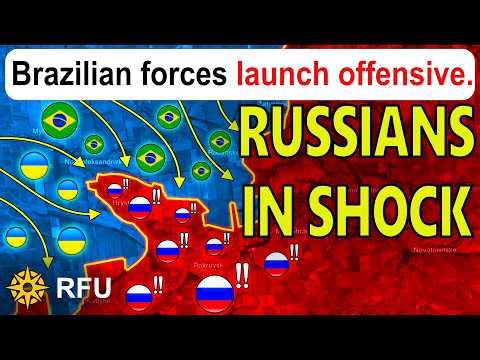 Intense battle: Brazilian forces catch Russian troops completely off guard in brutal clashes