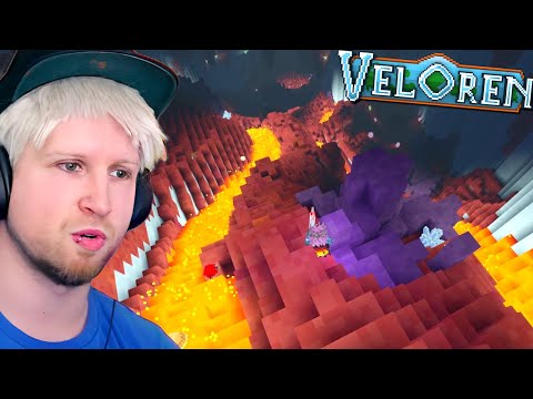 LAVA CAVES | Scyushi Plays Veloren: Cube World (Free to Play Voxel MMORPG) - Part 10