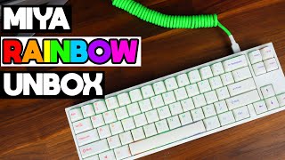 DUCKY MIYA PRO RAINBOW 65% GAMING KEYBOARD - UNBOXING & FIRST IMPRESSIONS