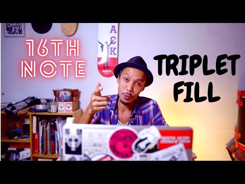 16th note triplet Drum fill Matt Raham