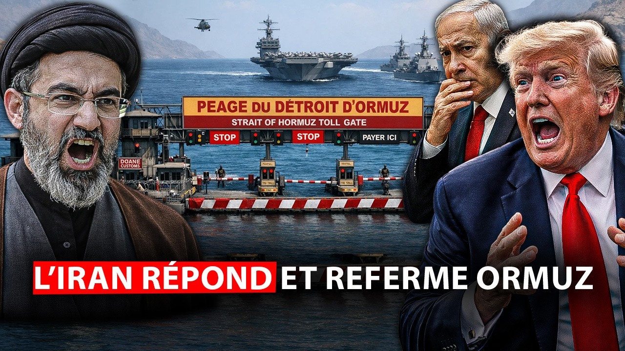 L'Iran referme le détroit. Les USA brisent le cessez le feu. Paris pleure un soldat.