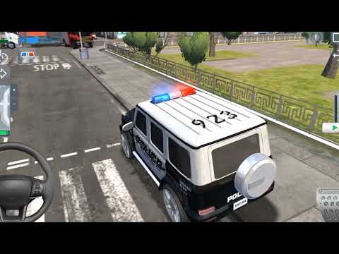 Police Job Simulator  - New Unlock 4x4 jeep Police Cop's Car Gresley - Android GamePlay