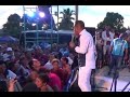 Patria O Muerte. Cándido Fabré en concierto en los carnavales de Contramaestre en Santiago de Cuba