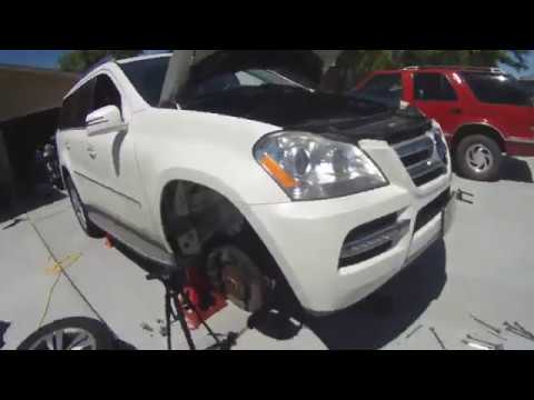 Merc GL450 front air shock and compressor replacement