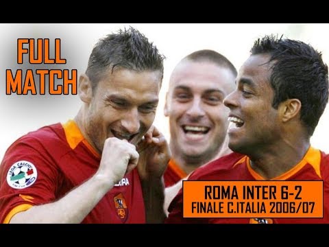 Roma Inter 6-2 | Finale Coppa Italia | Full Match Stagione 2006/07