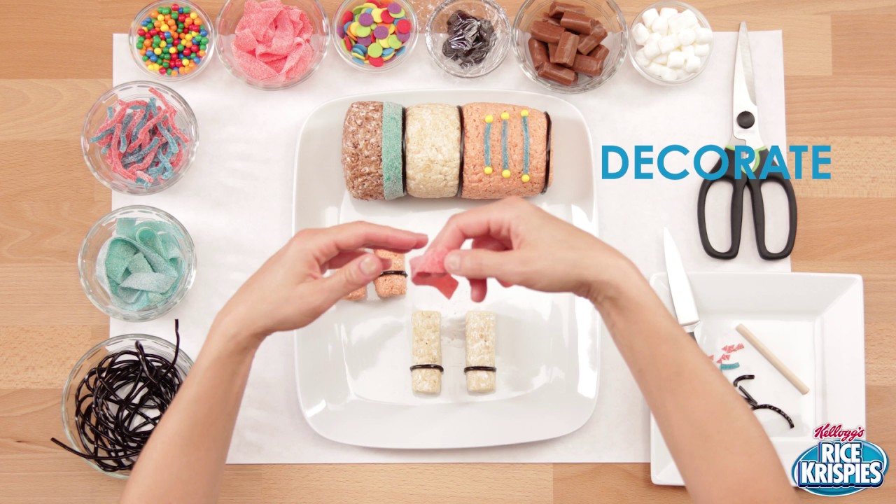 How to Make a Nutcracker Rice Krispies Treat