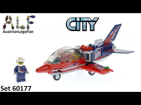 Vidéo LEGO City 60177 : Le jet de voltige