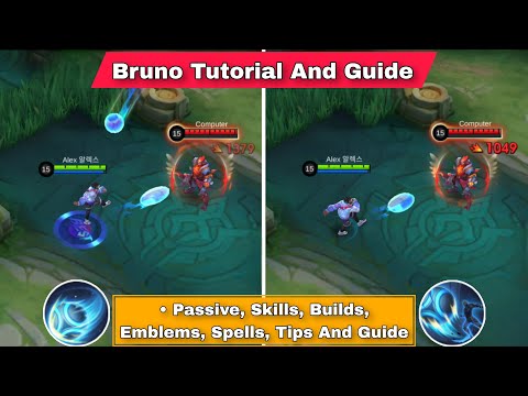 How To Use Bruno Mobile Legends | Advance Tips And Guide