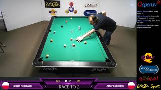 1/4 Finału - Artur Skorupski vs Robert Kozłowski - Pokazowy turniej Formuła B 1-3-5 RELAX