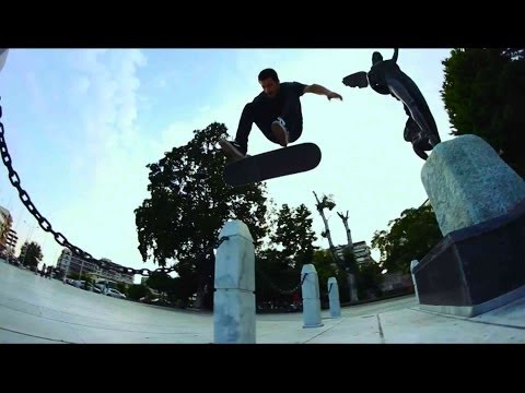 Skating beautiful street spots across Europe