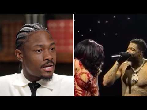 Stefon Diggs Reacts To Cardi B Bringing Blueface Out Onstage