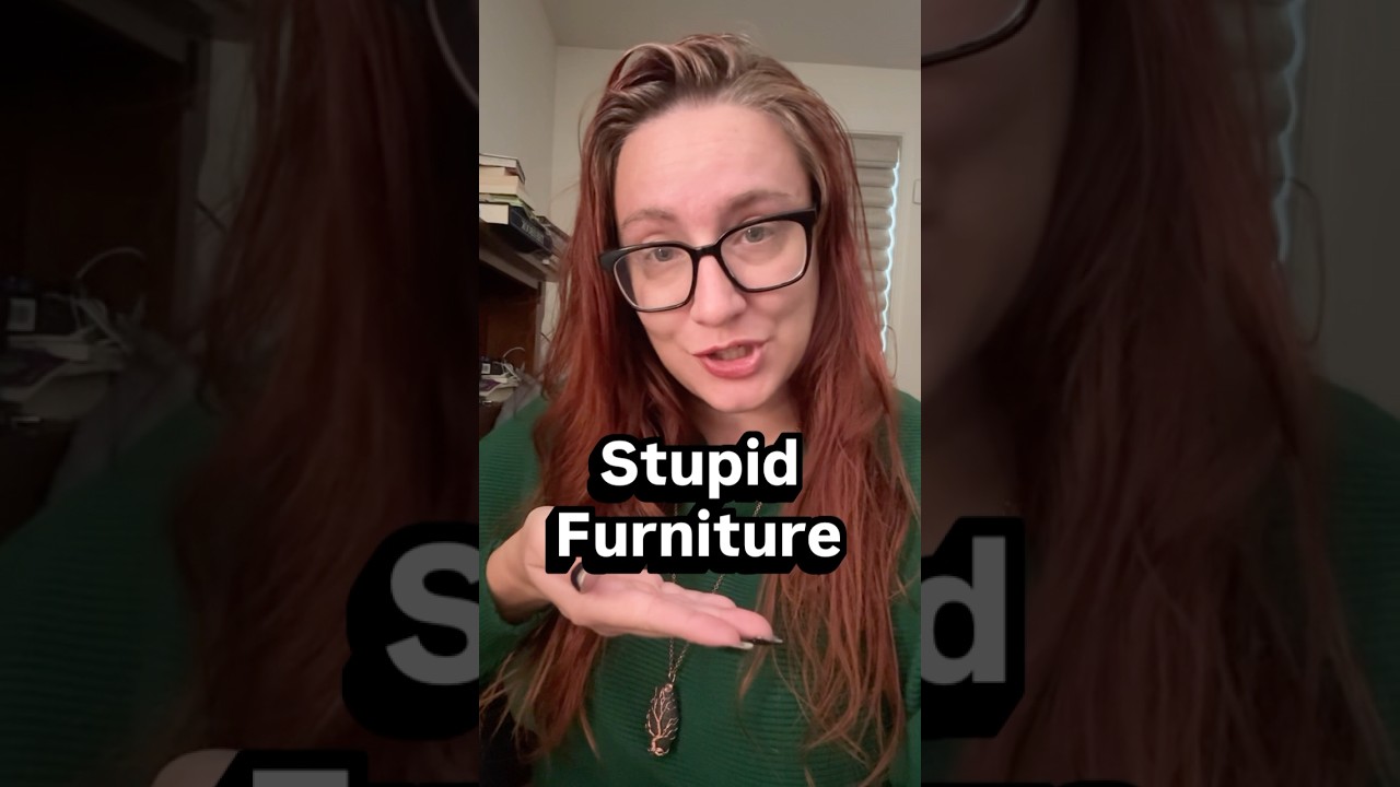 This is advanced stupid. #stupidrichpeoplefashion #fashionfail #furniture #funny #baddesign