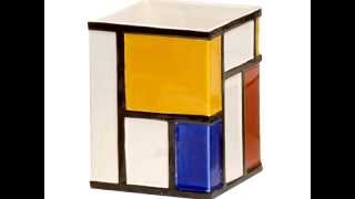 Hommage a MONDRIAN - Carlo Maiolini pour les Émaux de Longwy