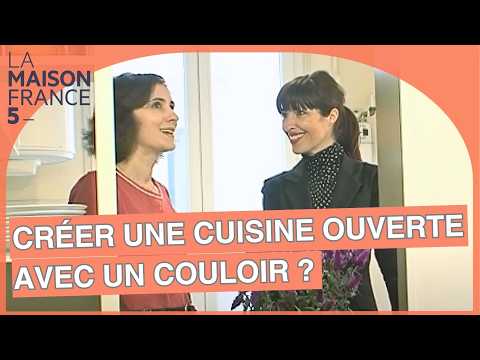 How to create an open kitchen with a hallway? #LMF5