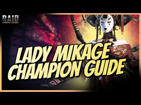 Raid: Shadow Legends | Lady Mikage Champion Guide | Top Tier Champ Hydra Arena Doomtower Dungeons