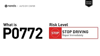 OBD p0772 significado