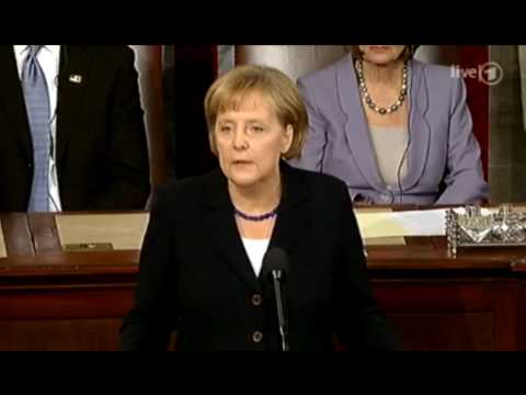 Angela Merkel Rede vor dem US-Kongress Washington D.C.