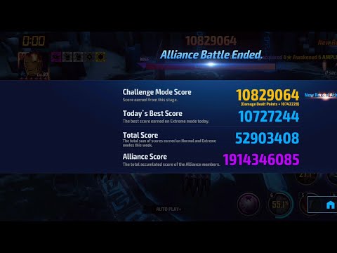 ABX BLAST MALE SILENCE SEASON 10.8m - IRONMAN T4 CTP OF RAGE - CYCLOPS INSIGHT | Marvel Future Fight